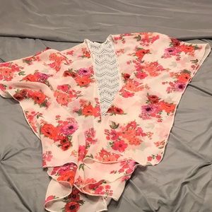 Floral cover up